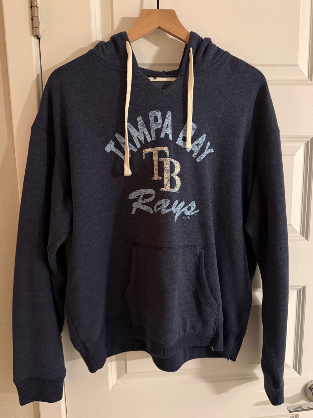 Women’s Tampa Bay Rays ‘47 brand Lightweight Hoodie, Sz. XL! Great condition!!